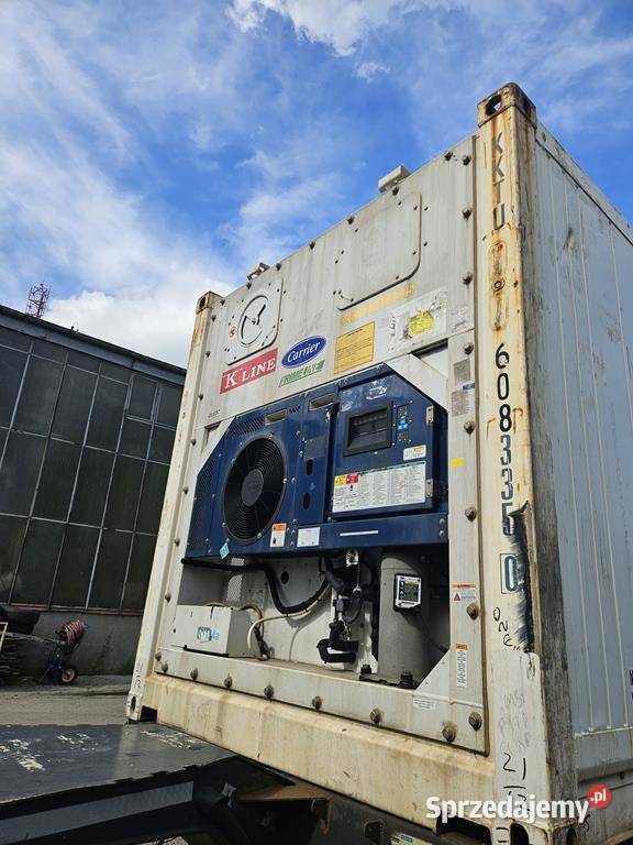 Kontener morski chłodniczy magazynowy 20 RF Łódź