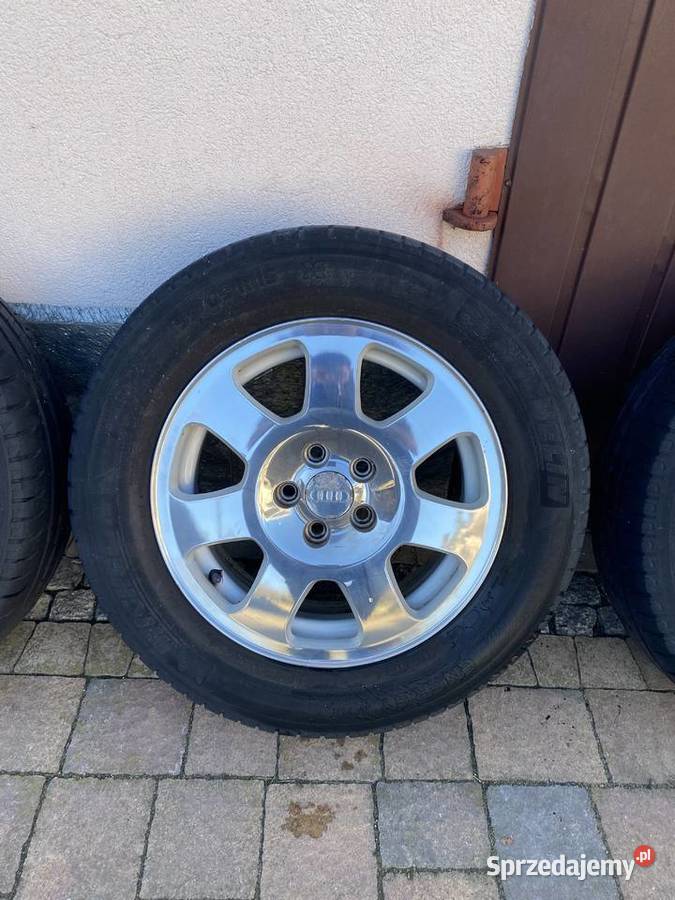 Kute felgi z oponami Audi VW r15 5x100 et38 Olkusz