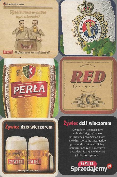 Podstawki pod piwo 5 Puławy