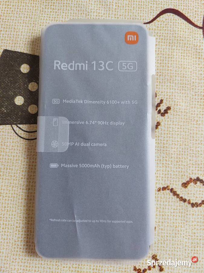 Smartfon Xiaomi Redmi 13C Midnight Black opolskie Kluczbork