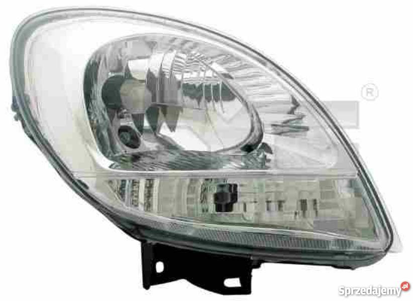 REFLEKTOR PRLE H4 ELE SREBRNY RENAULT KANGOO lampy przednie Pruszków