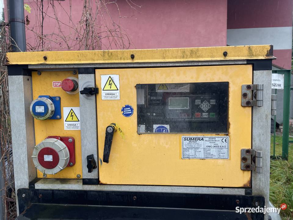 Agregat prądotwórczy Sumera SMG30TELS2 na Tychy
