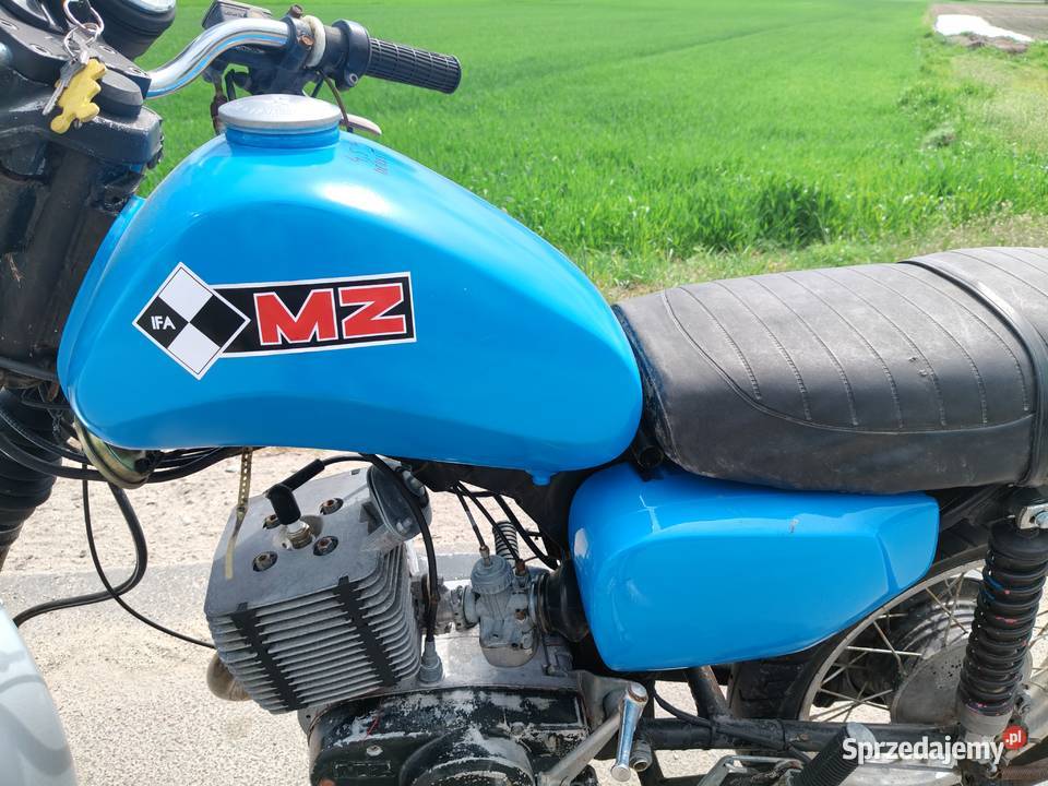 MZ ETZ 125 1987r z dokumentami