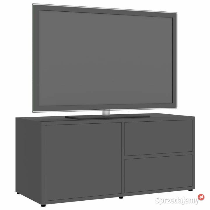 vidaXL Szafka pod TV, szara,801858