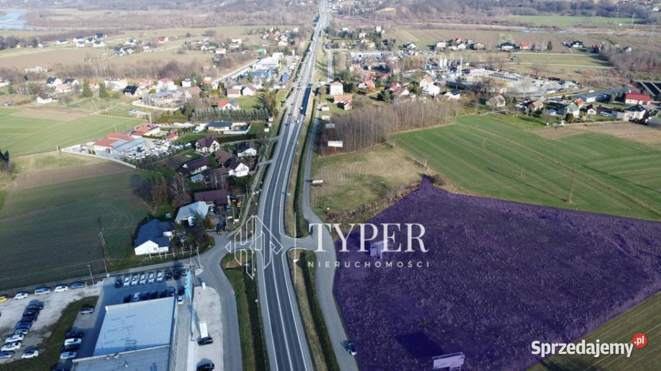 Działka z potężnym potencjałem 106 ha Łukanowice inwestycyjna małopolskie