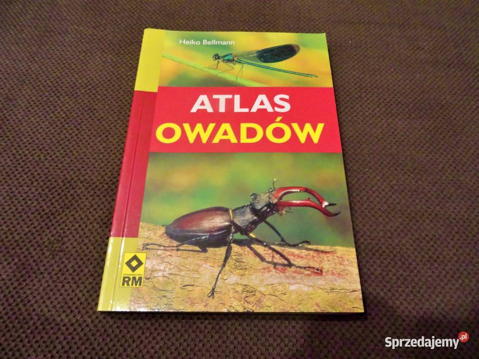 Atlas owadów Heiko Bellmann Rok wydania 2010 Częstochowa