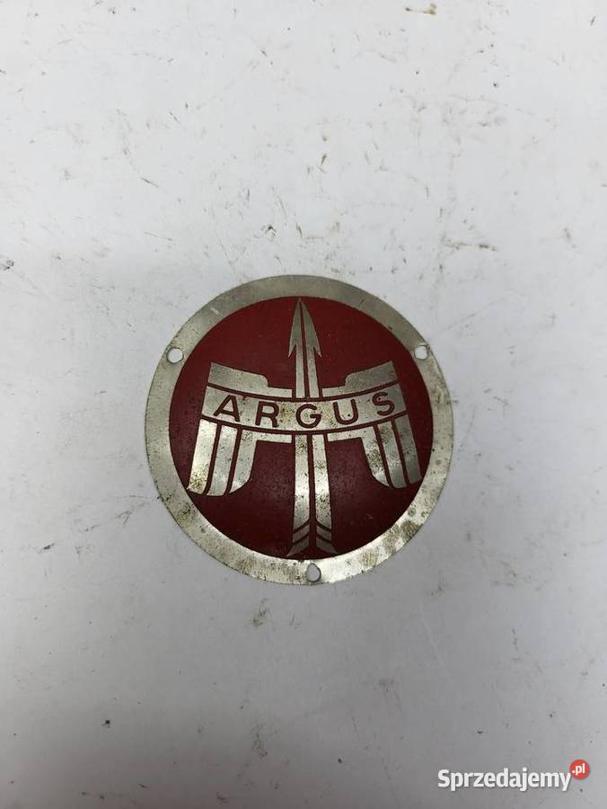 EMBLEMAT ARGUS MOTOR FACTORY 60MM BADGE Rybnik