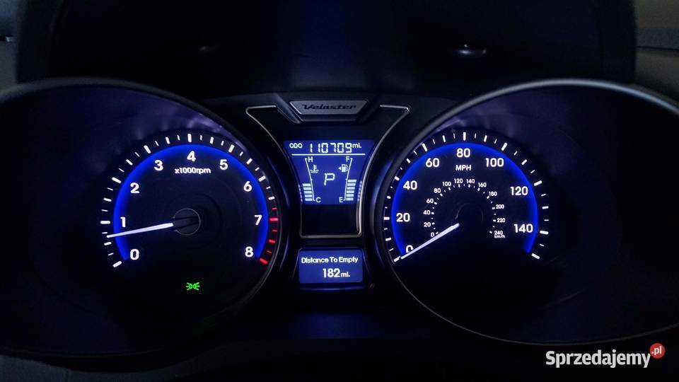 Hyundai Veloster 16 Turbo 204 Automat LED Skóra komputer pokładowy Bytom