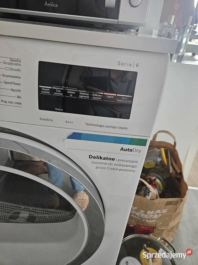 Sprzedam używaną suszarkę bębnową Bosch mazowieckie Nowy Dwór Mazowiecki sprzedam