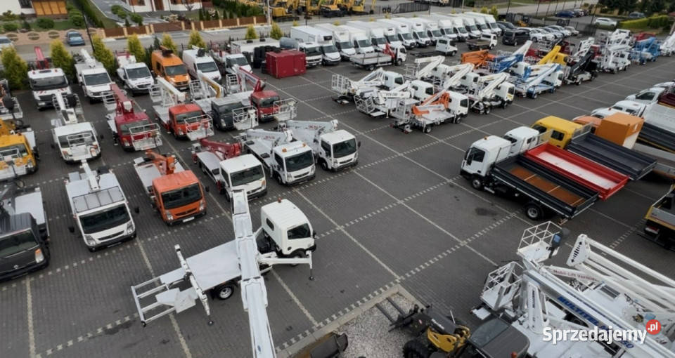 Nissan Cabstar Podnośnik Koszowy 27m RUTHMANN TB Widełki