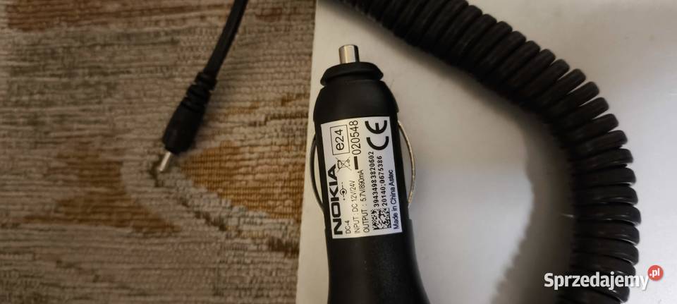 Nokia orginalna ładowarka samochodowa NOKIA Gliwice