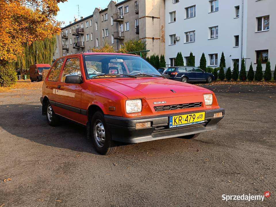 Suzuki Swift mk1 1987 zabytek żółte tablice Sędziszów Małopolski