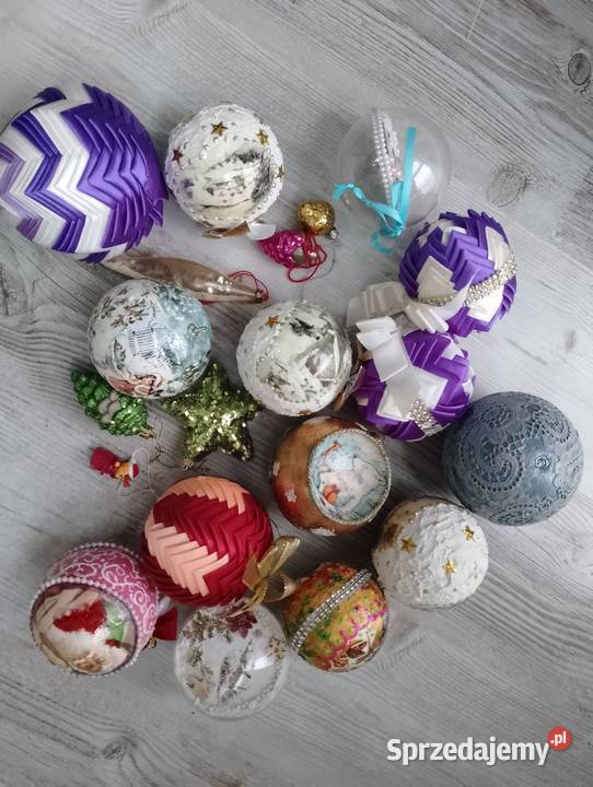 Bombki różne zbiór 20 boże narodzenie Wrocław