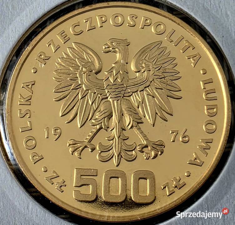 Złote monety polskie 8 sztuk 68 gram Numizmatyka Sosnowiec