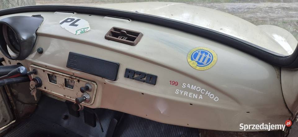 Syrena R20 Pickup PRLu Skarpeta rolnika 1980 Syrena mazowieckie Warszawa sprzedam