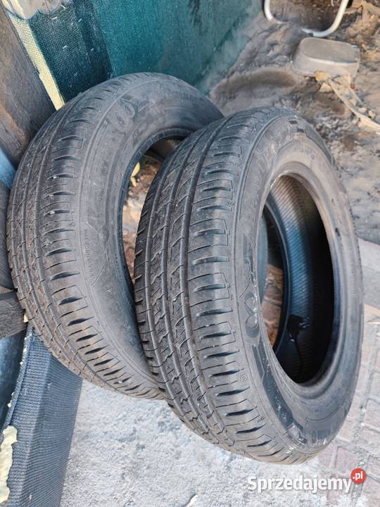 Dwie opony letnie 18565 R15 barum 15cale Samochodowe Słupca