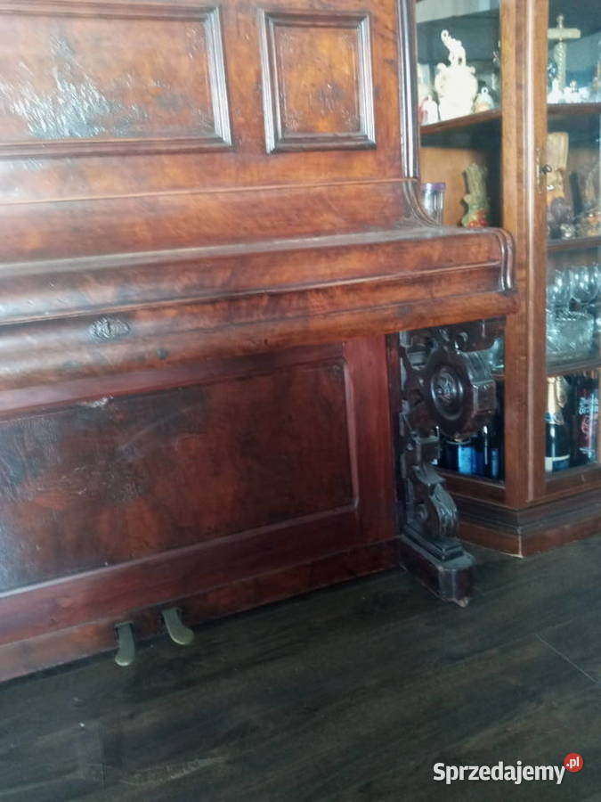 Piękne Pianino Wilh Hoffmann Liegnitz z przełomu Wiewiórczyn sprzedam
