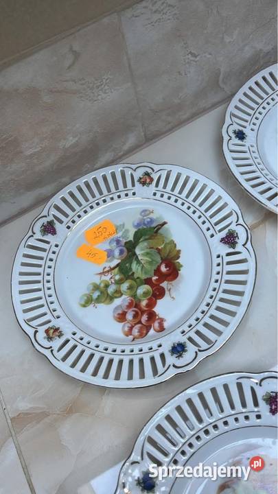 Talerzyki z owocami Ażurowe Z owocami 6 sztuk Gdańsk