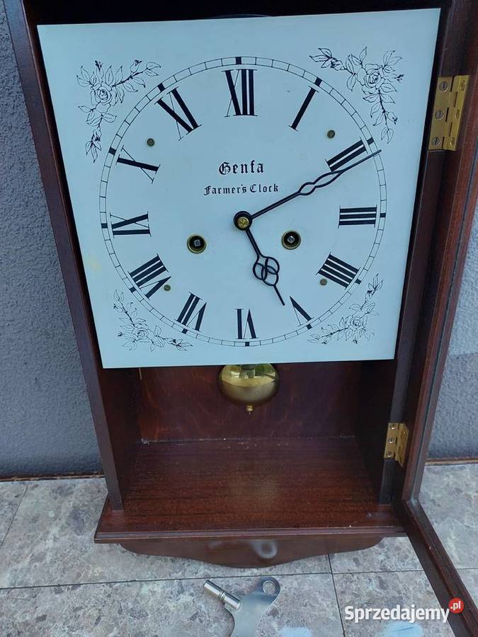 Stary zegar ścienny Junghans Genfa 1949r sprawny Tczew