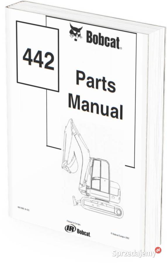Bobcat 3093 Instrukcja katalog napraw obsługi Pozostałe Szamotuły