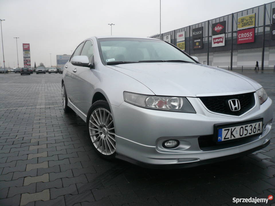 Honda Accord VII orginalny TypeS 24 IVTEC nieuszkodzony Szczecin sprzedam