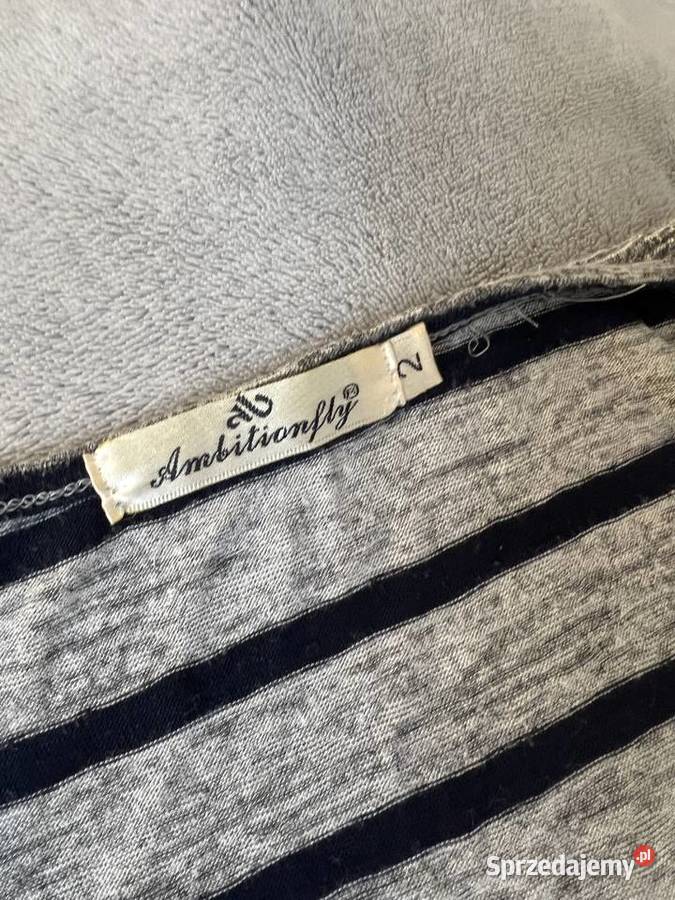 Sukienka w paski maxi podkarpackie Jasło