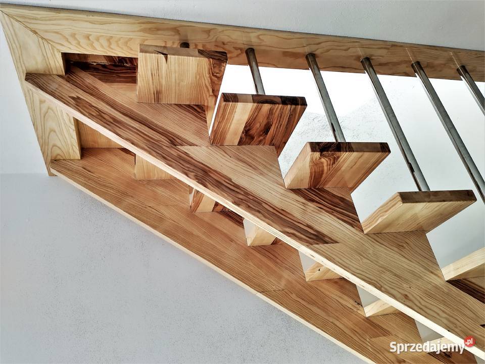 Schody jesionowe schody z jesionu schody Pozostałe Ruszków Pierwszy