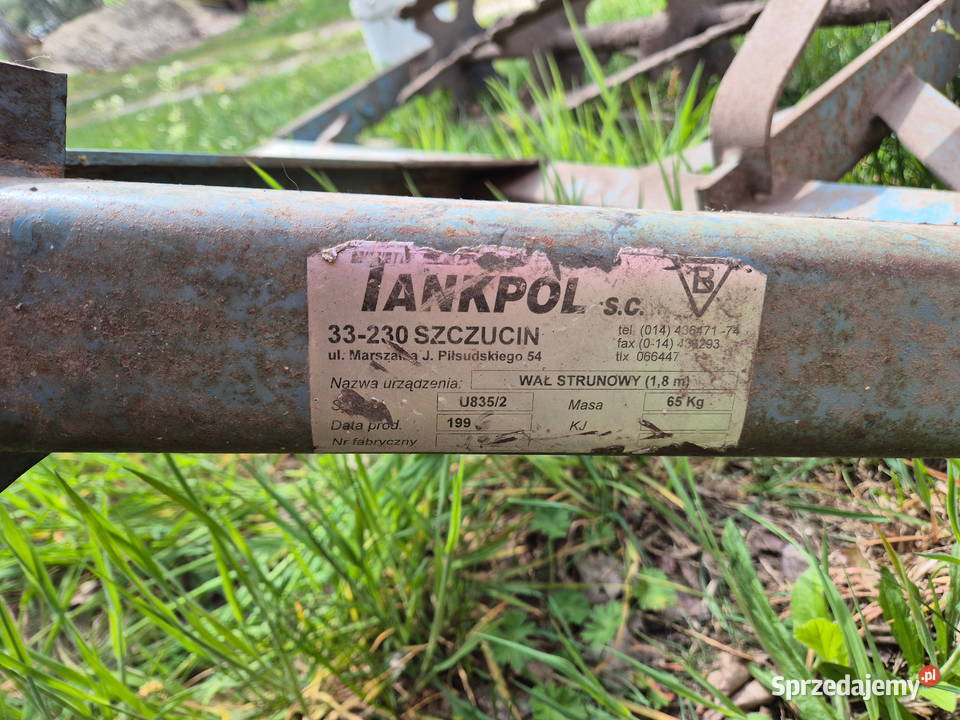 Wał strunowy 180 małopolskie Bucze