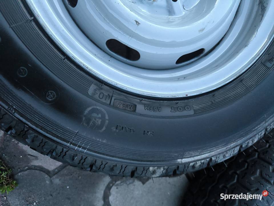 Polonez kolo 5 J13 4x98 opona DEBICA D 124 kola Samochodowe podkarpackie Stalowa Wola