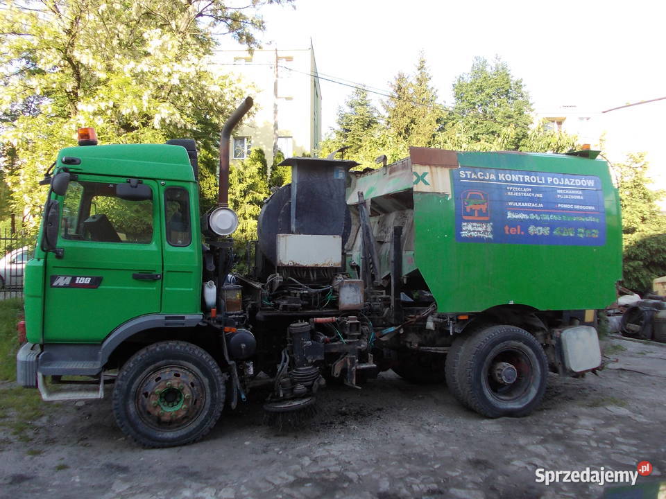 renault midliner zamiatarka mercedes man częsci śląskie