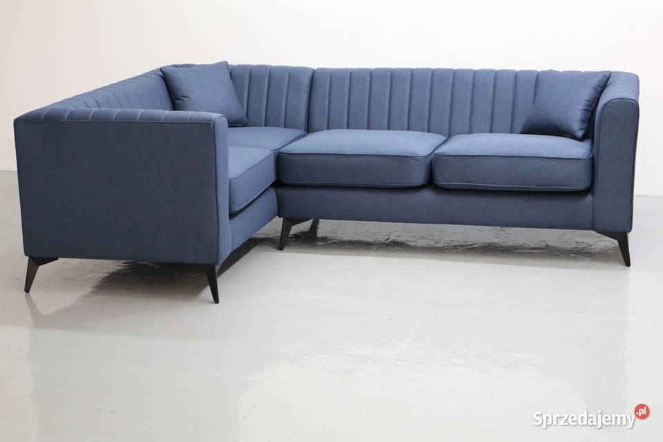 TUG Nowy granatowy Narożnik nowoczesny design Meble
