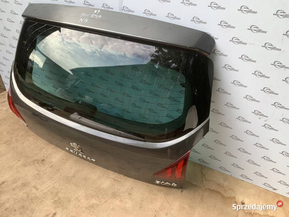 PEUGEOT 3008 I LIFT 16r klapa tył świętokrzyskie Kielce