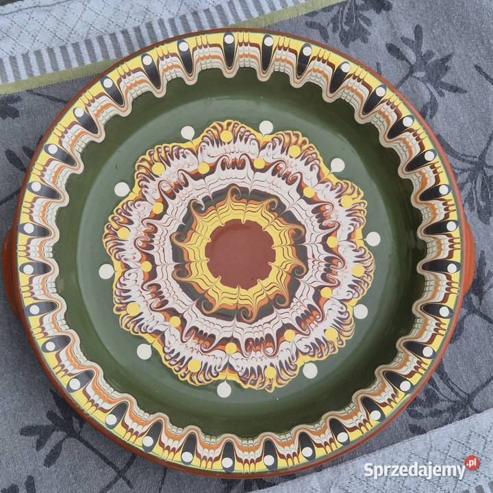 pojemnik do zapiekania do tarty kamionkowy śląskie Warszowice