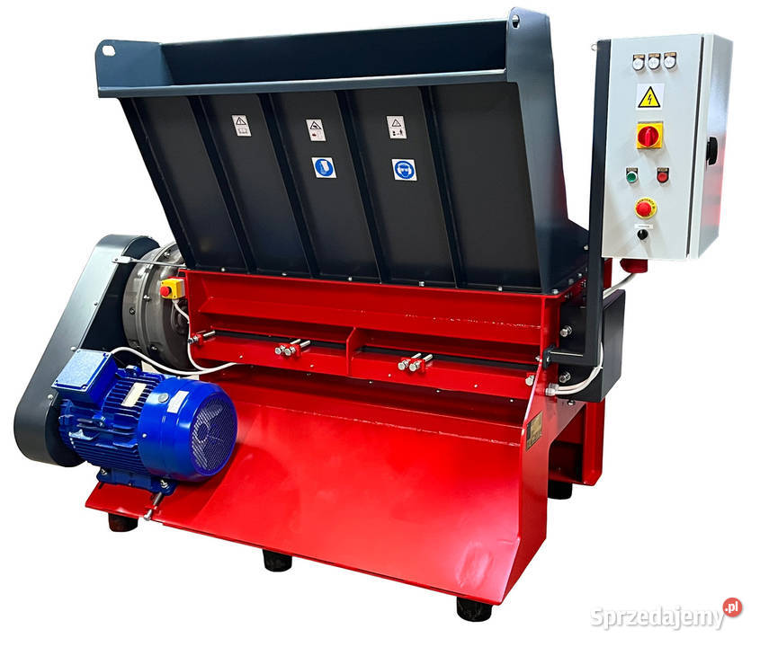Shredder Jednowałowy MŁYN NOŻE KORONKOWE 15kW Częstochowa