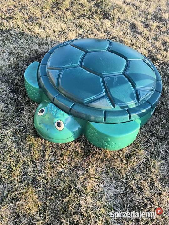 Piaskownica żółw i zjeżdżalnia 18m+