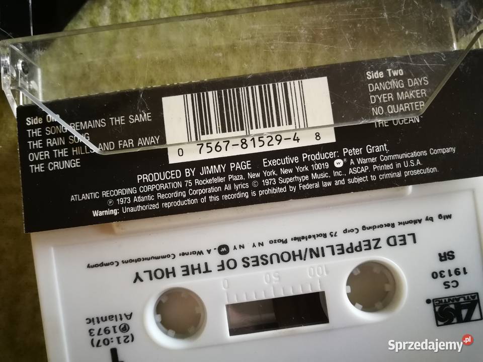 Zestaw 2 kaset Led Zeppelin USA Houses of the Płyty i kasety