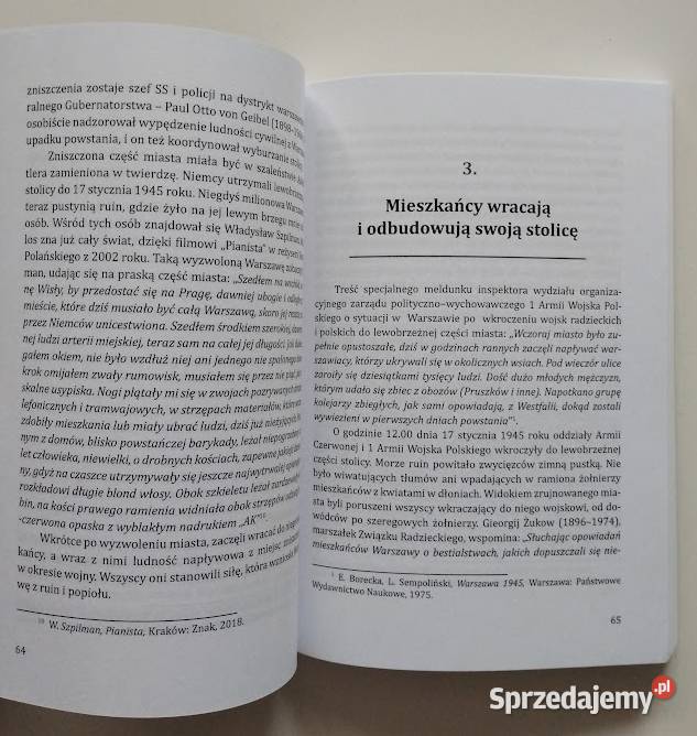 Powstanie z ruin Historia odbudowy Warszawy w