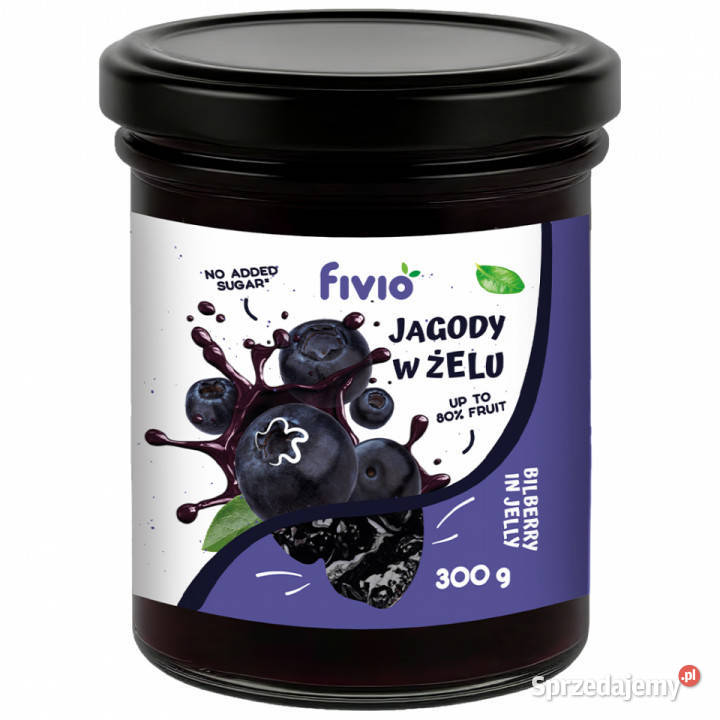fivio Owoce w żelu jagoda 300g Brzozów