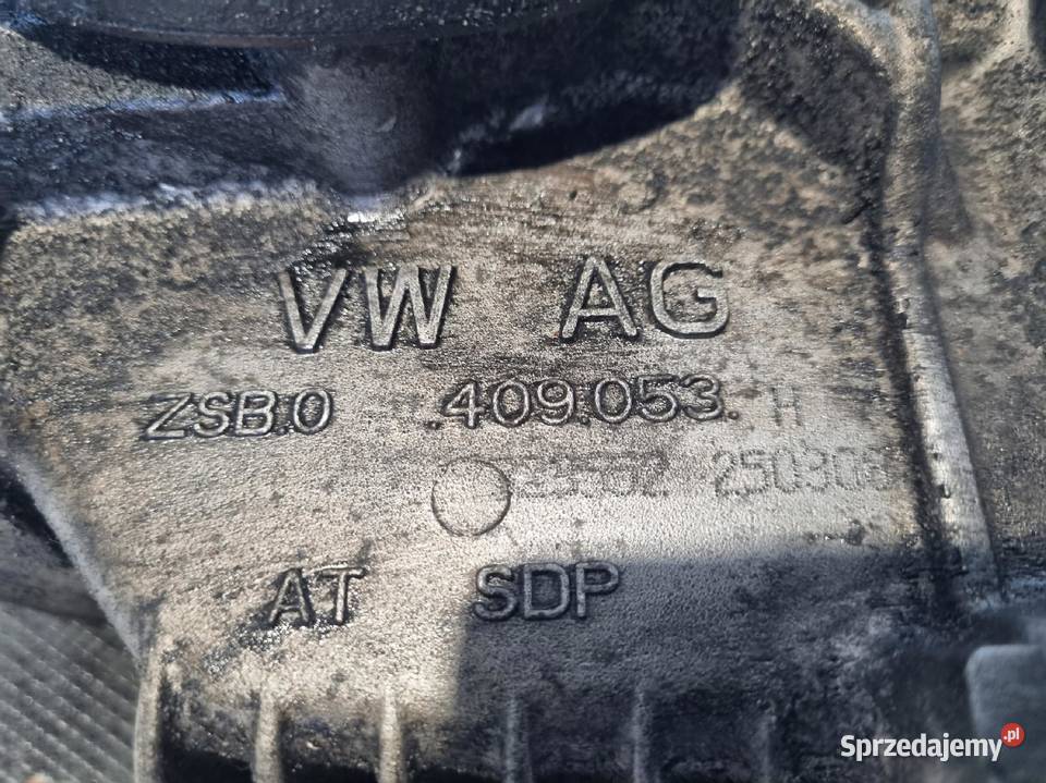 REDUKTOR SKRZYNI BIEGÓW VW Golf V Passat B6 Audi