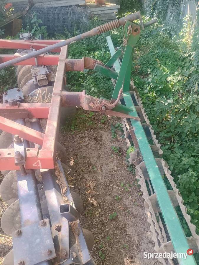 AKPIL 315 Talerzówka brona talerzowa z wałkiem nieuszkodzony Maszyny uprawowe Brzeziny