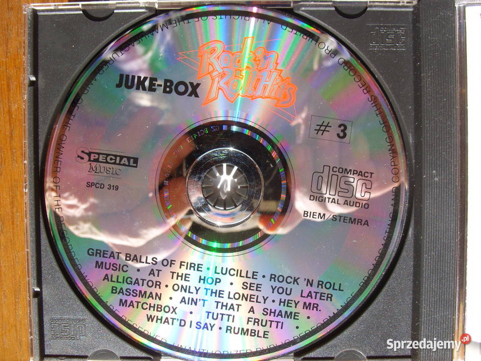 Rock CD ROCKIN ROLL HITSJUKE BOX 3 Wołów sprzedam