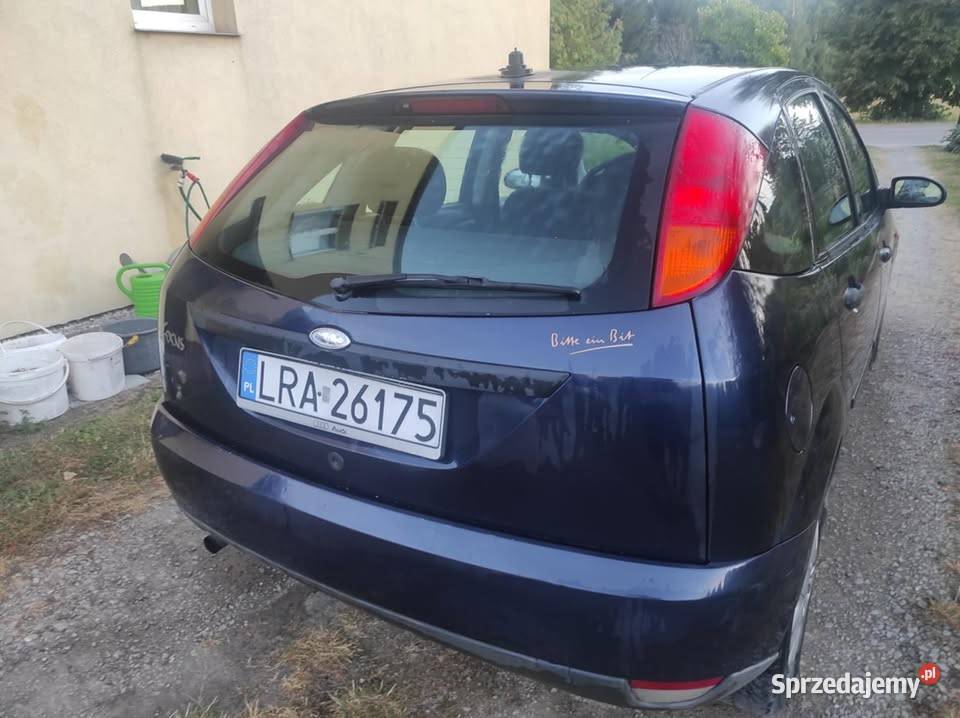 Ford Focus MK 1 2000 r 14 Benzyna Czarna