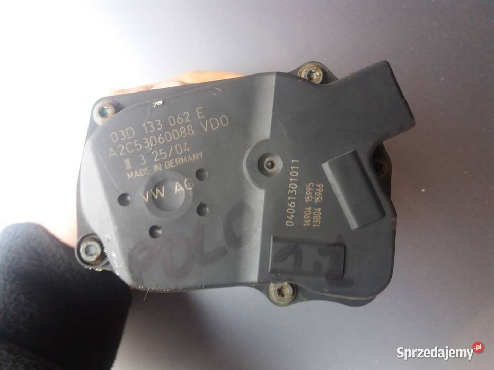 Przepustnica vw polo 9n 12 skoda Fabia 1 opolskie sprzedam