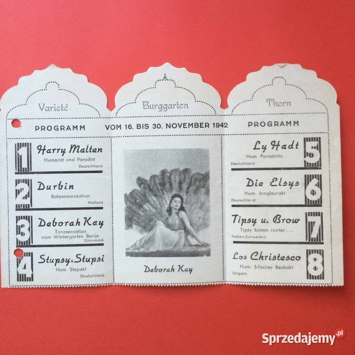 2034 Niemiecki Program Variete Szczecin