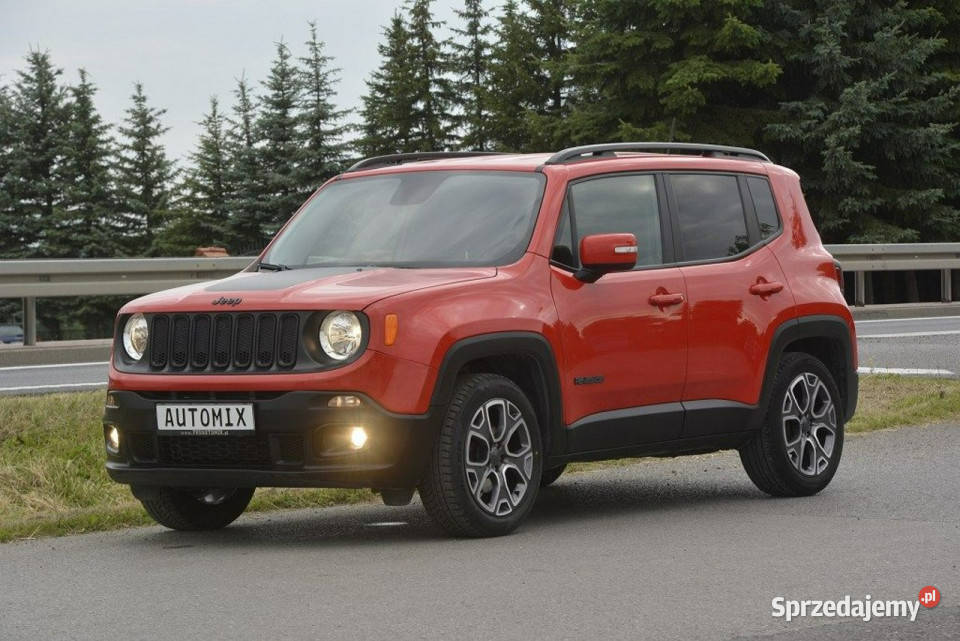 Jeep Renegade 16 Benzyna gwarancja przebiegu serwisowany w ASO podkarpackie Sędziszów Małopolski