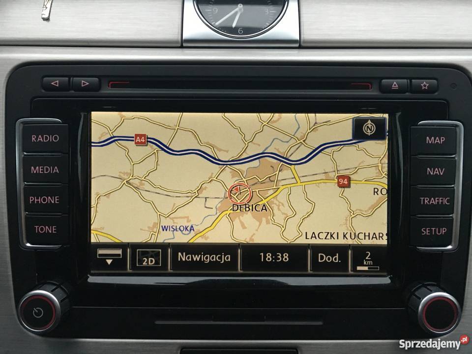 Polskie Menu Lektor Mapa VW RNS 510 v14 2017 Dębica usługi moto