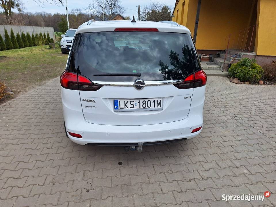 Na sprzedaż Opel Zafira C rodzinny minivan asystent parkowania lubelskie Żółkiewka-Osada