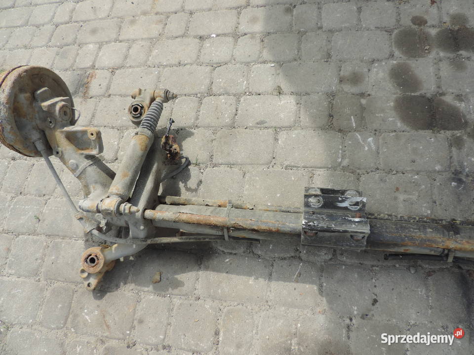 PEUGEOT 206 HB BELKA OŚ ZAWIESZENIA TYŁ BĘBNY osobowe Nowy Sącz
