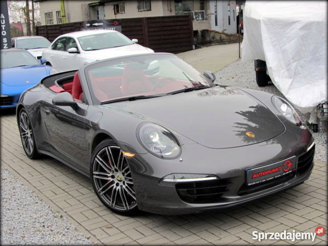 Sprzedam Porsche 911 991 szary aluminiowe felgi Mława sprzedam