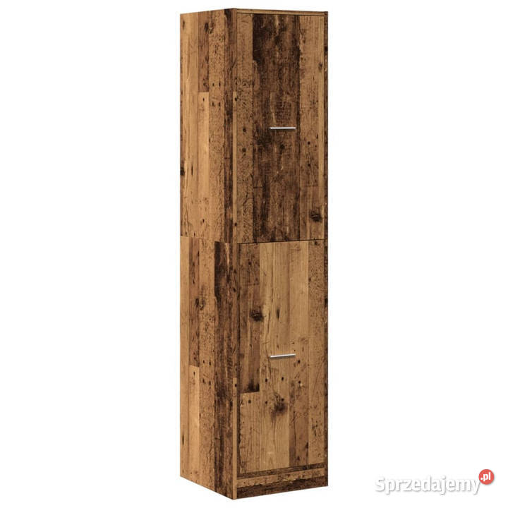 Szafka apteczna stare drewno 40x41x1745 Warszawa